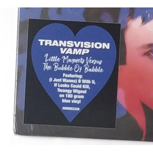 Transvision Vamp - Little Magnets Versus The Bubble Of Babble Blue Vinyl LP (2019 Reissue) ***READY TO SHIP from Hong Kong***